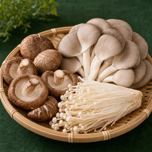 鲜菌菇分类图